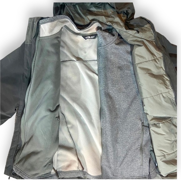 The North Face Men 3 in 1 Canyonlands Triclimate Jacket Sz XL Asphalt Gray - Picture 3 of 9